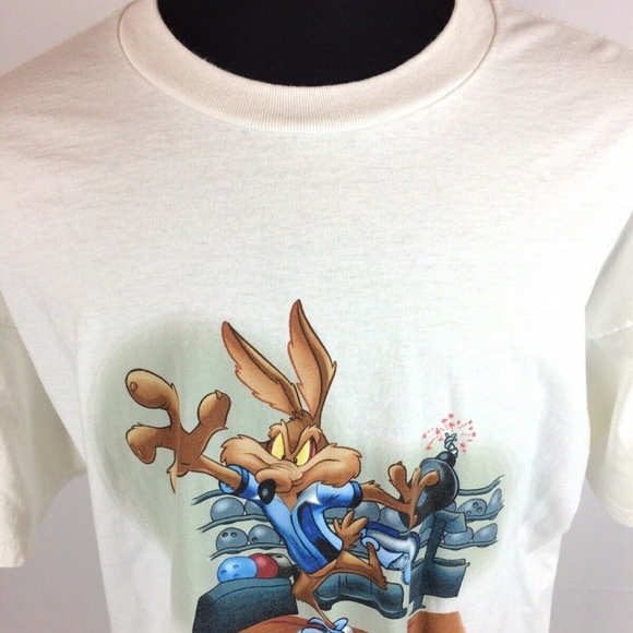 Warner Brothers Shirts Warner Bros Coyote T Shirt Short Sleeve Poshmark
